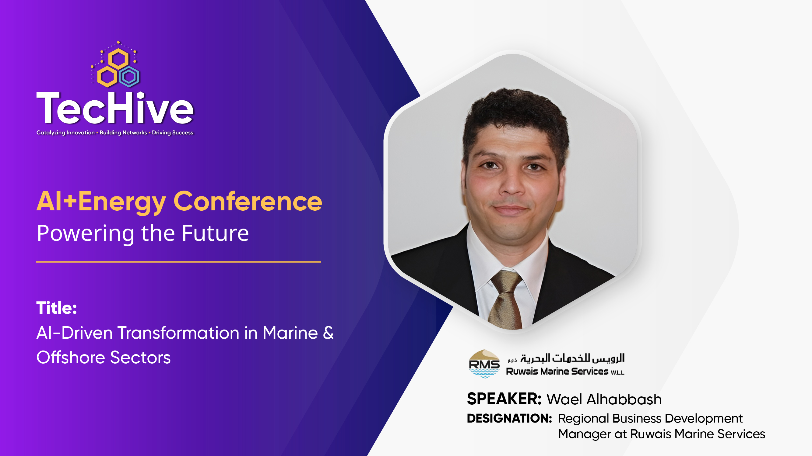 Wael Alhabbash – Regional Business Development Manager, Ruwais Marine Services