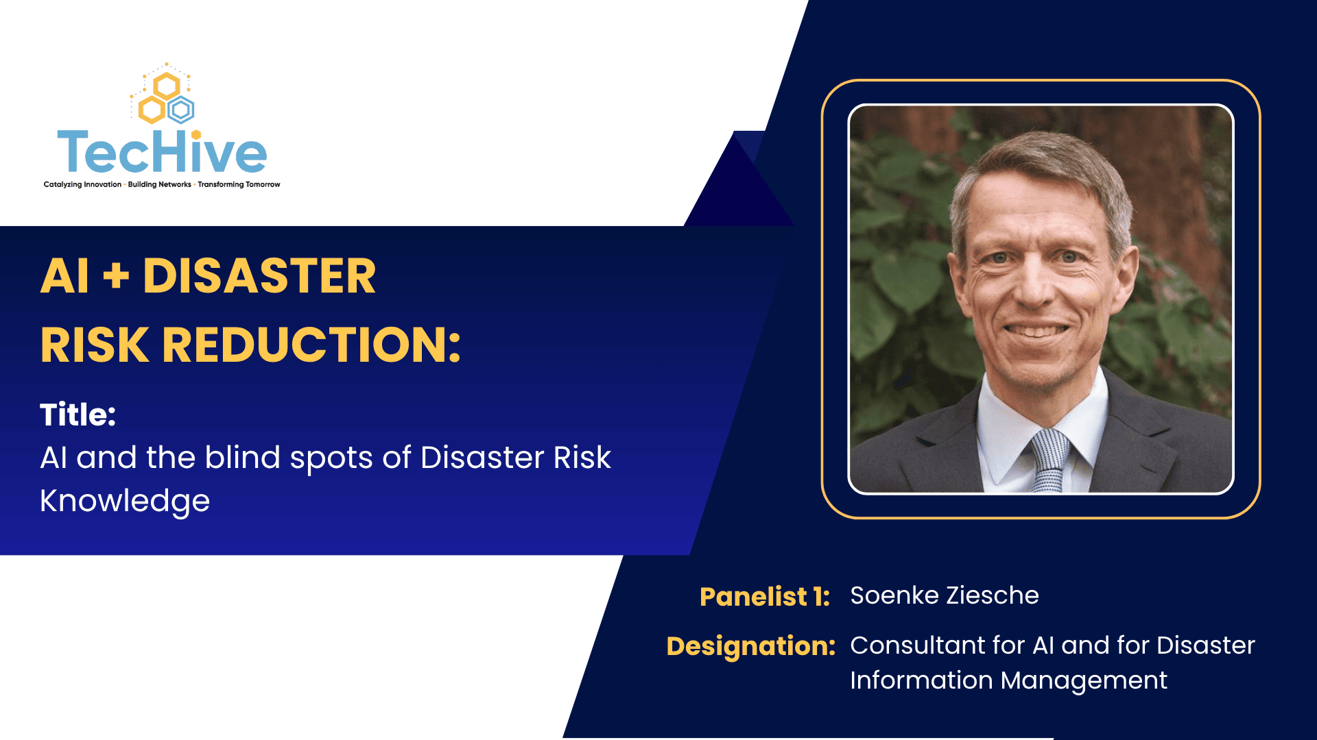 Soenke Ziesche – AI & Disaster Information Management Consultant
